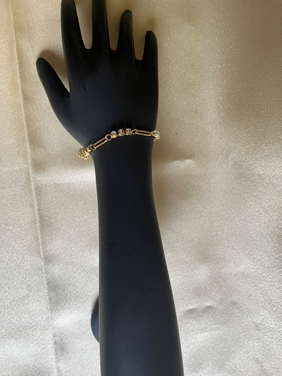 Elara Crystal Link Bracelet - House of Alanki