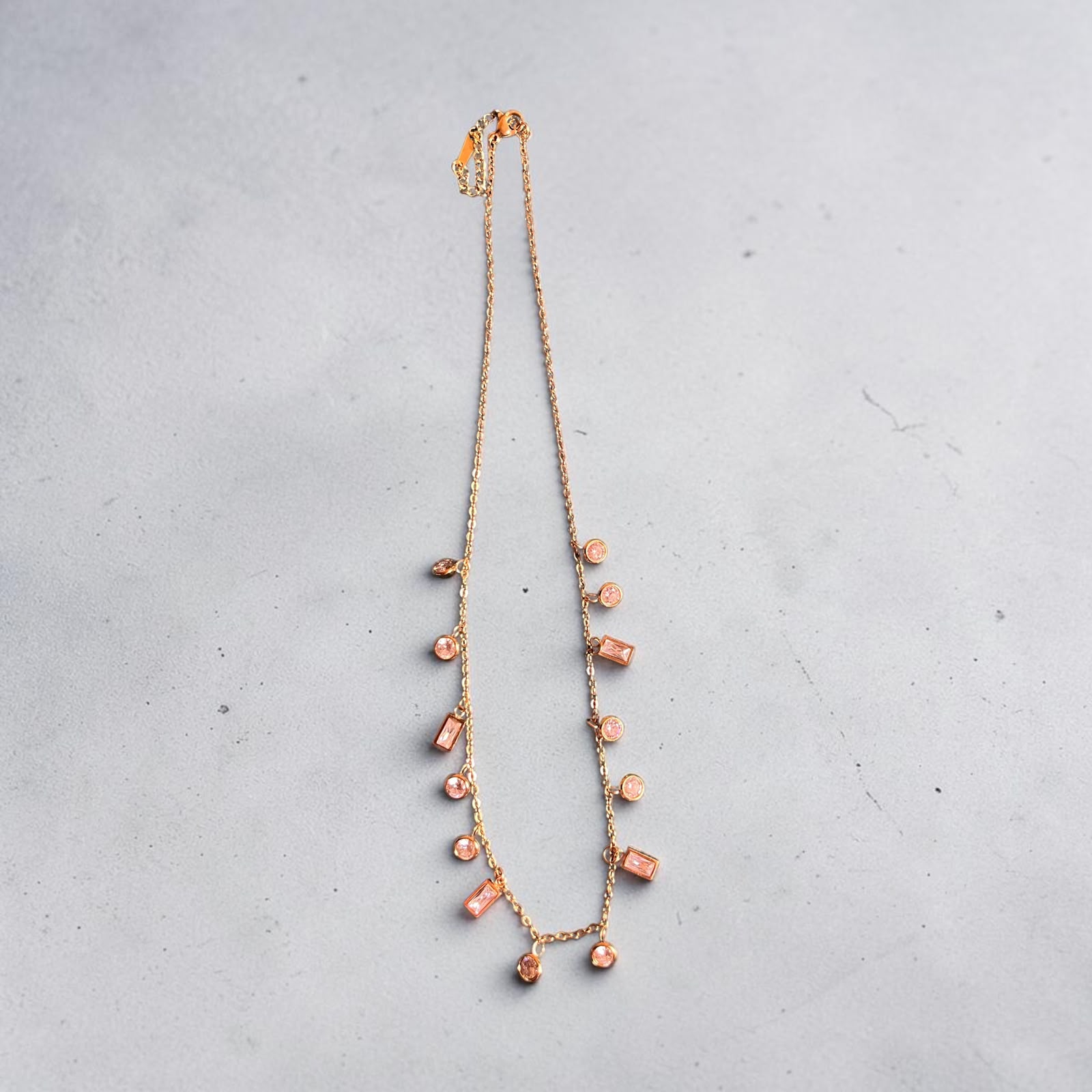 Crystal Charm Necklace - House of Alanki