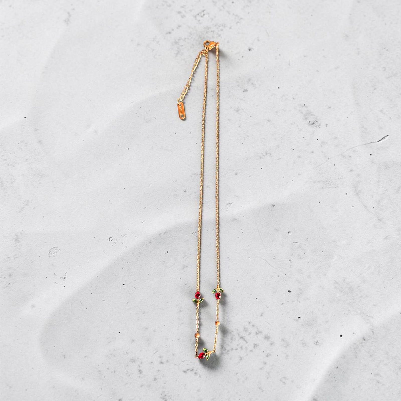 Tulip Whisper Delicate Necklace - House of Alanki